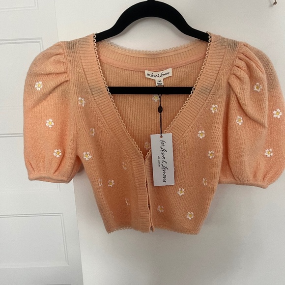 Knit Cardigan For Love &Lemons - Picture 1 of 3